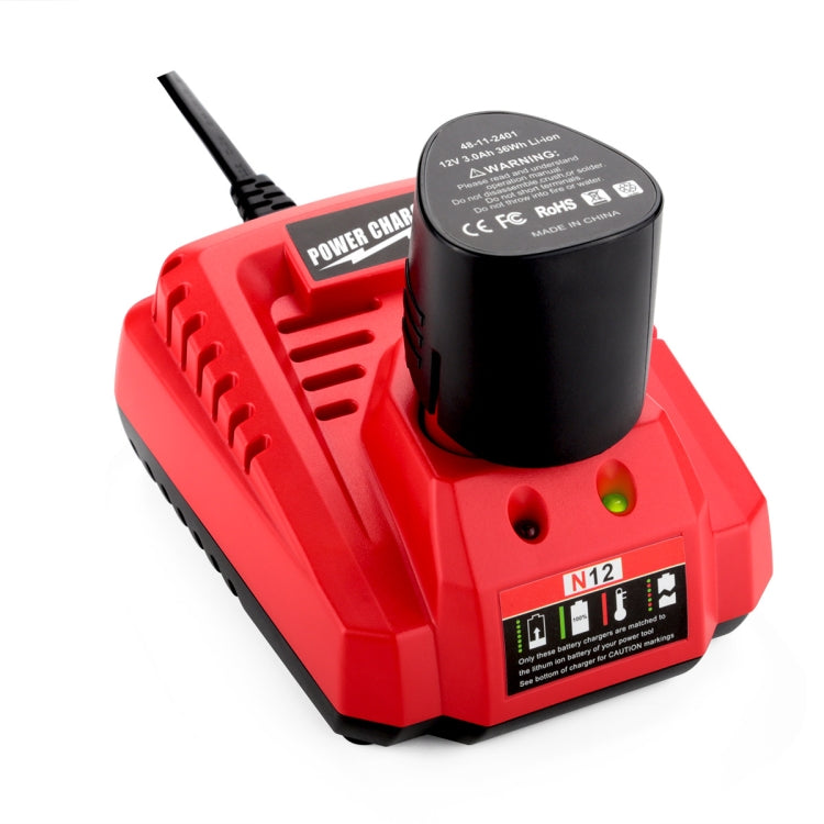 N12 For Milwaukee 10.8/12V Electric Tool Lithium Battery Fast Charger My Store