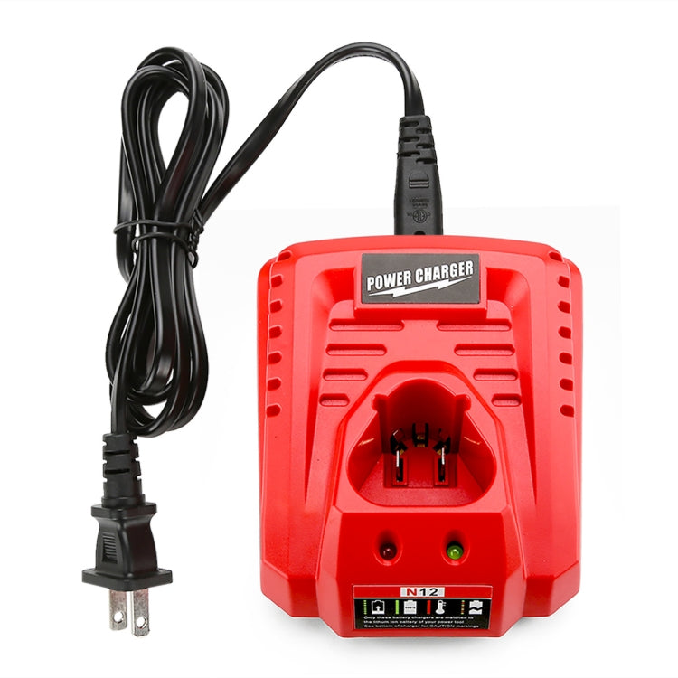 N12 For Milwaukee 10.8/12V Electric Tool Lithium Battery Fast Charger