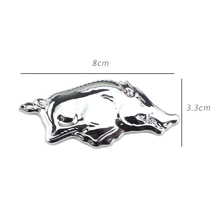 Wild Pig Metal Car Stickers Car Body Tail Marker Decorative Decals ÎҵÄÉ̵ê