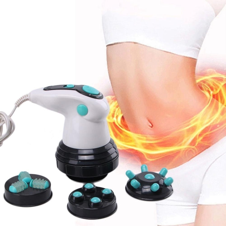 4 in 1 Electric Massager Handheld Fat Pusher Infrared Massager-Reluova