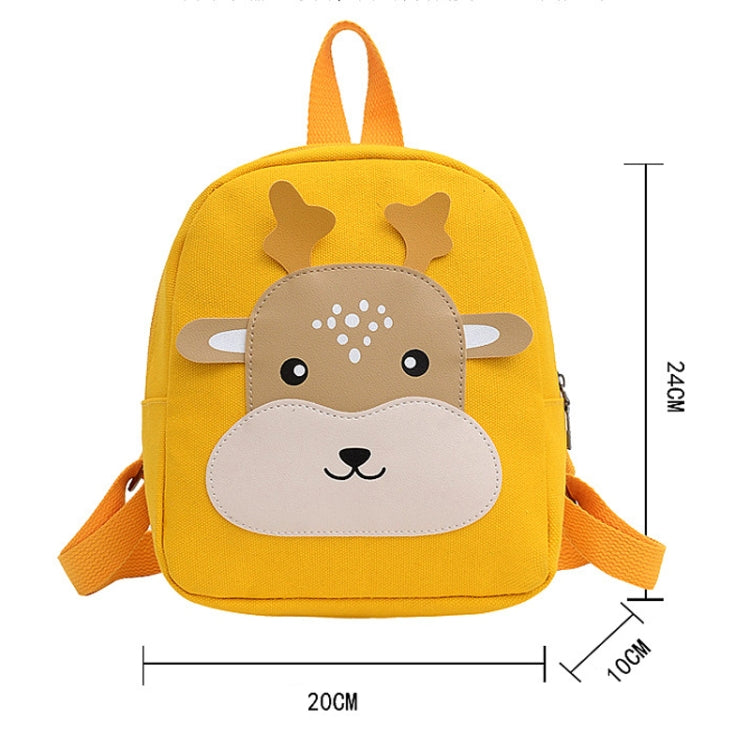 Cartoon Kindergarten Schoolbag Boys And Girls Baby Cute Canvas Shoulder Bag My Store