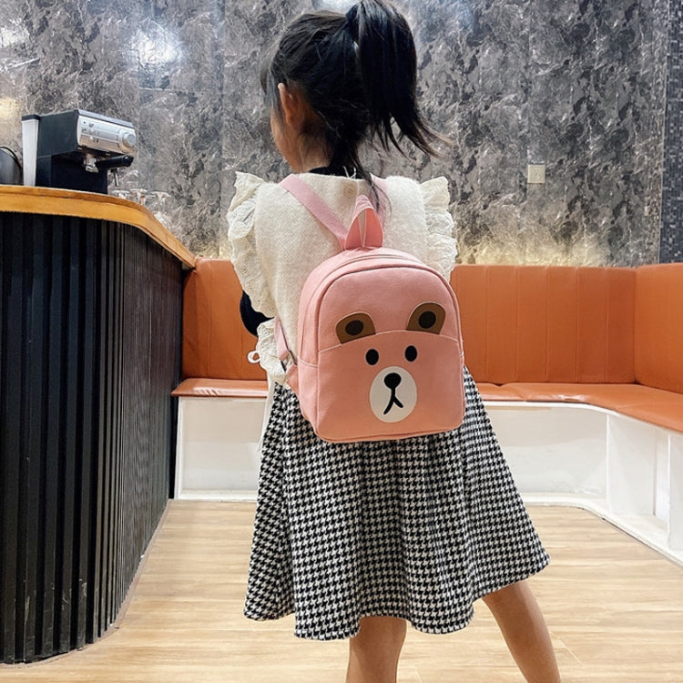 Cartoon Kindergarten Schoolbag Boys And Girls Baby Cute Canvas Shoulder Bag My Store