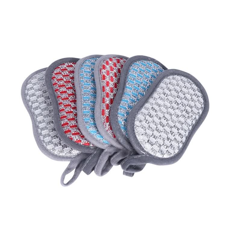 5pcs Double-sided Absorbent Kitchen Dishwashing Sponge Multifunctional Cleaning Rag-Reluova