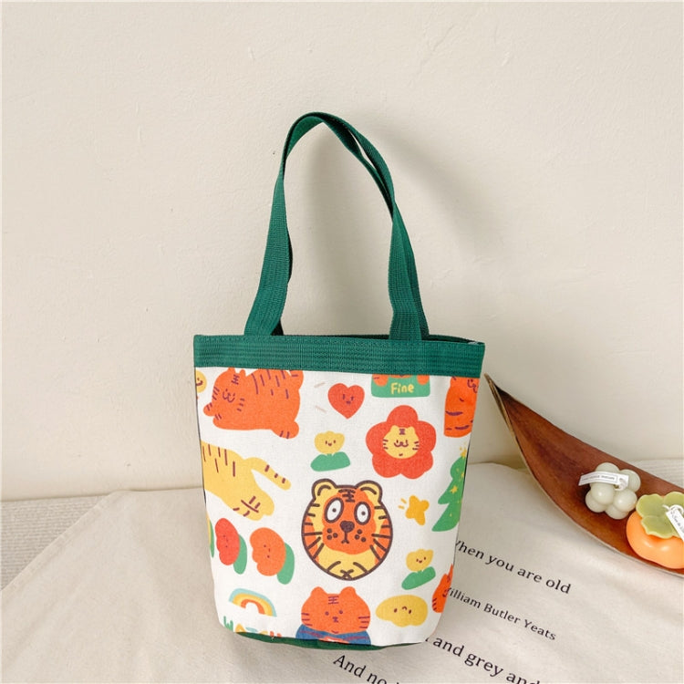 Children Cute Cartoon Canvas Bag Graffiti Bento Bag Parent-Child Handbag My Store