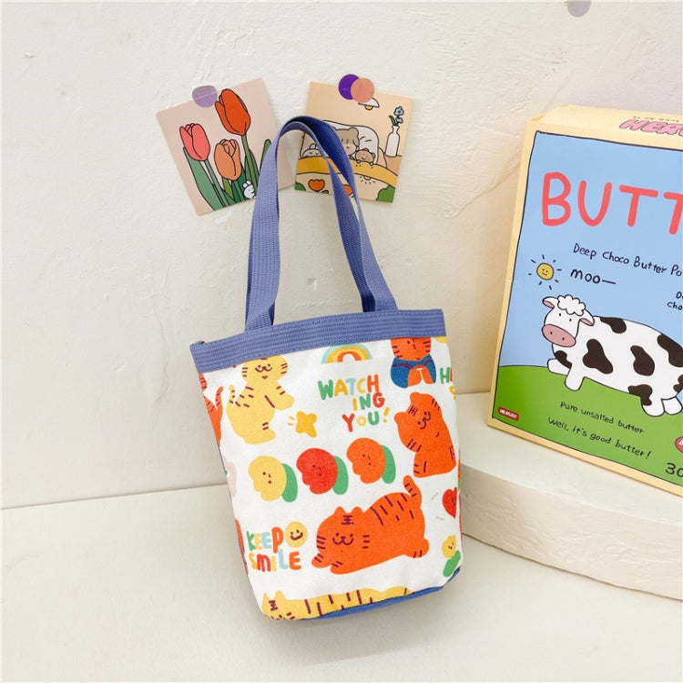 Children Cute Cartoon Canvas Bag Graffiti Bento Bag Parent-Child Handbag My Store