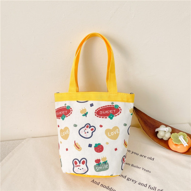 Children Cute Cartoon Canvas Bag Graffiti Bento Bag Parent-Child Handbag My Store