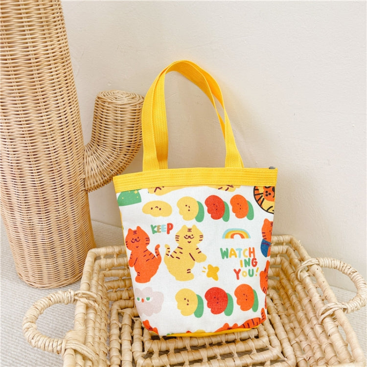 Children Cute Cartoon Canvas Bag Graffiti Bento Bag Parent-Child Handbag My Store