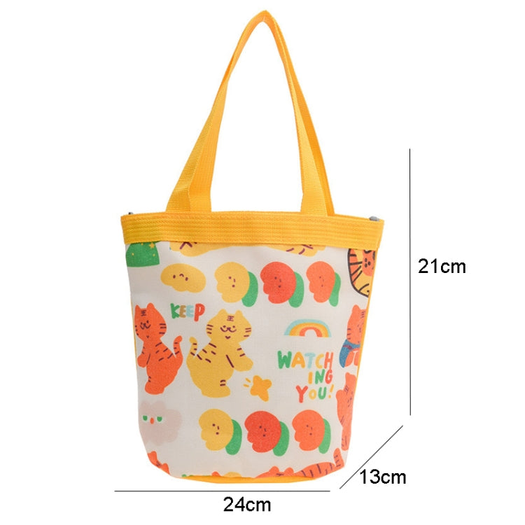 Children Cute Cartoon Canvas Bag Graffiti Bento Bag Parent-Child Handbag My Store