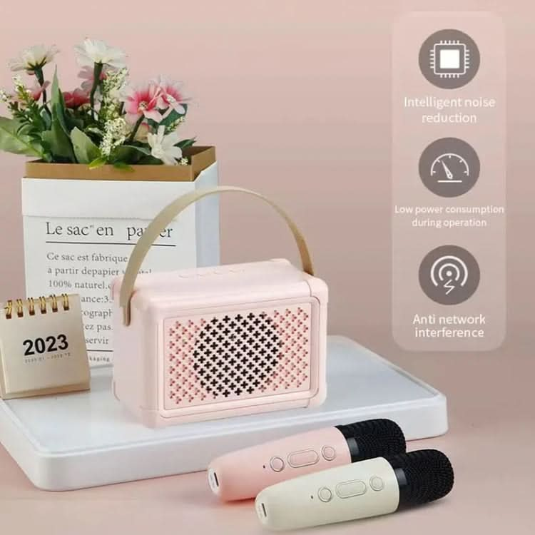 Portable Bluetooth Speaker Home Mini Karaoke Audio