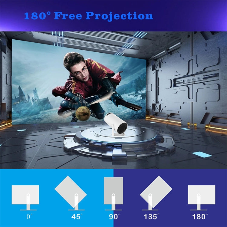 HY300 Smart Projector Android 11.0 System 120 Lumen Portable Projector Reluova