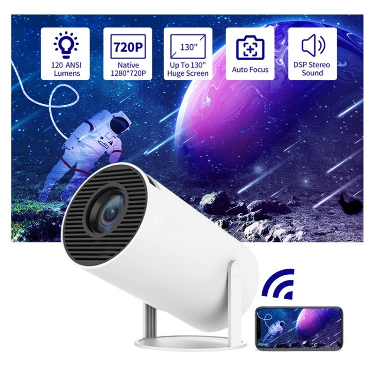 HY300 Smart Projector Android 11.0 System 120 Lumen Portable Projector Reluova