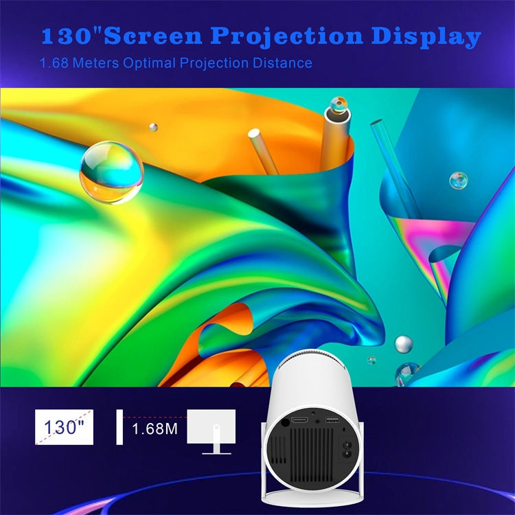 HY300 Smart Projector Android 11.0 System 120 Lumen Portable Projector Reluova