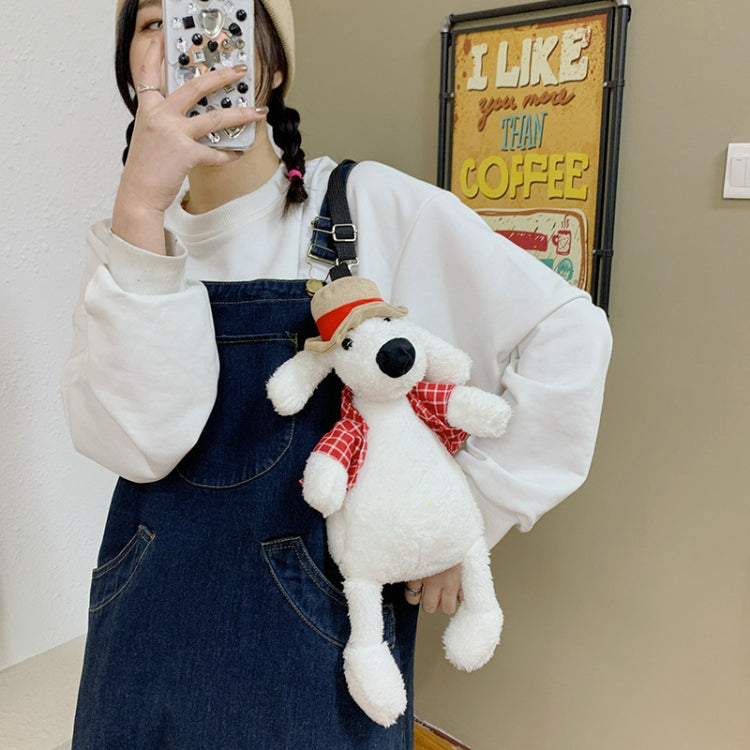 Cartoon Plush Doll Shoulder Bag Cute Puppy  Crossbody Bag My Store