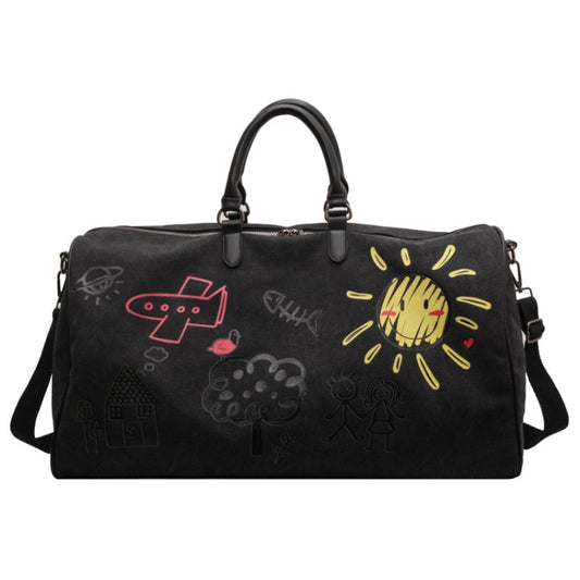 Graffiti Personal Travel Bags Outdoor Casual Large Capacity Handheld Crossbody Bag My Store