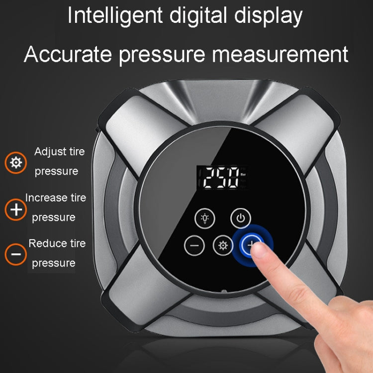 Wireless Intelligent Digital Display Inflator Pump Portable Car Tire Pneumatic Engine