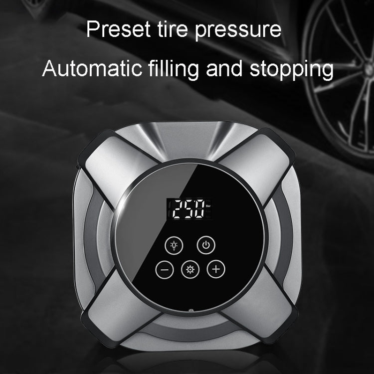 Wireless Intelligent Digital Display Inflator Pump Portable Car Tire Pneumatic Engine