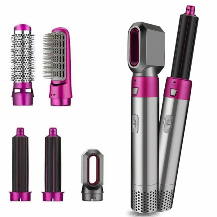 5 In 1 Hot Air Comb Automatic Curling Iron Square Model Hair Styling Comb Curling And Straightening