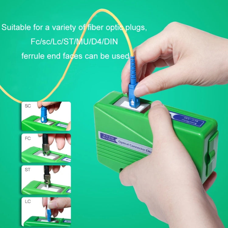 Komshine Handheld Cassette Fiber Cleaning Box Replacement My Store