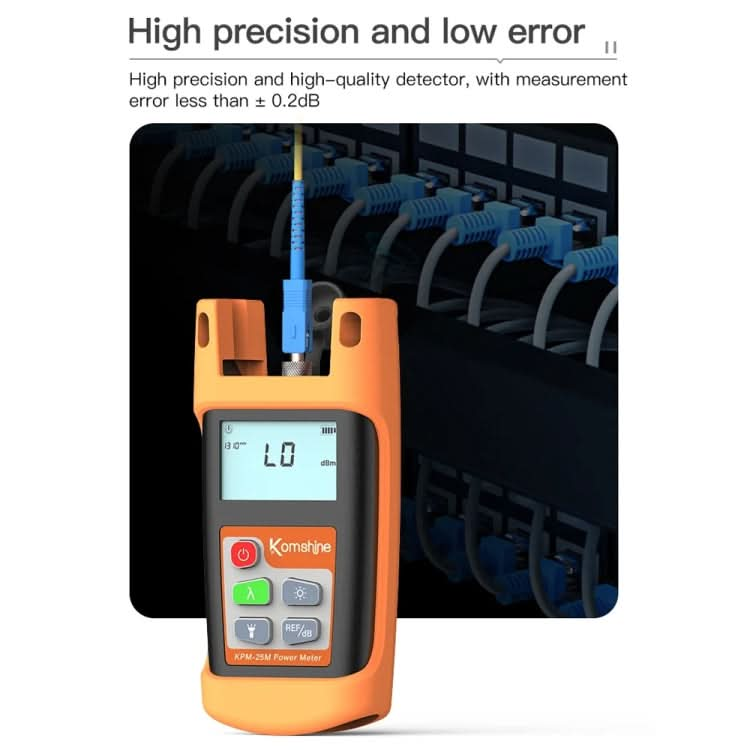 Komshine Mini Handheld Optical Power Meter Fiber Loss Measurement My Store