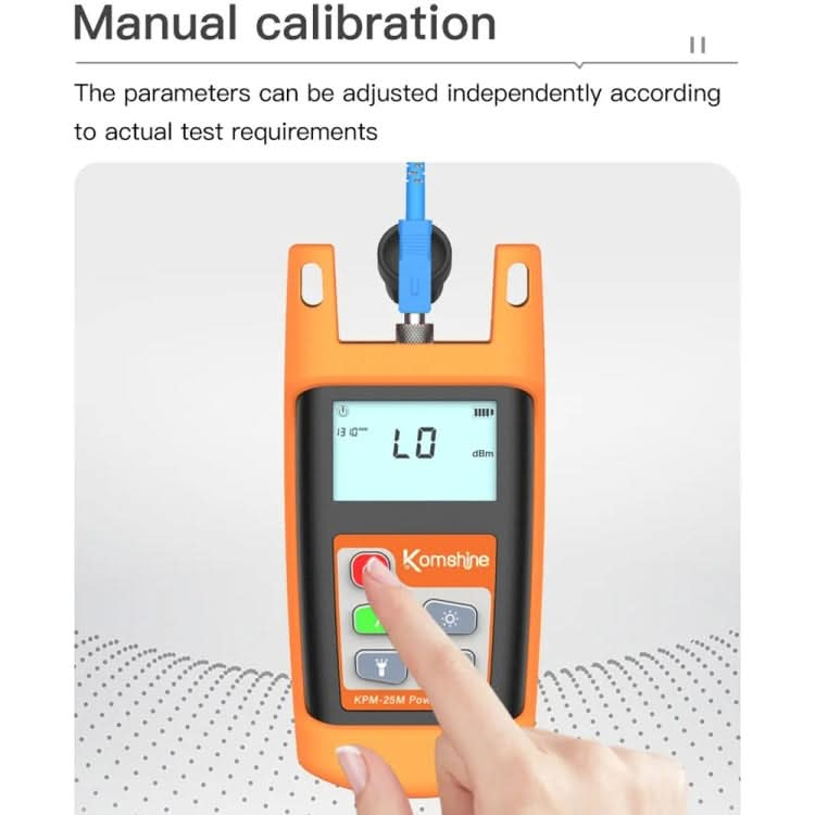 Komshine Mini Handheld Optical Power Meter Fiber Loss Measurement My Store