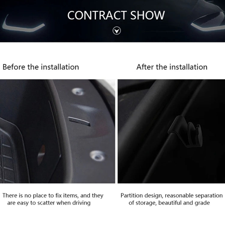 For Tesla Model Y Front Trunk Storage Hook Car Storage Hook Modification Accessories ÎҵÄÉ̵ê