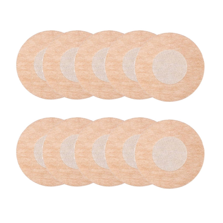 10pcs /Pack Disposable Anti-Bump Invisible Breathable Breast Patch