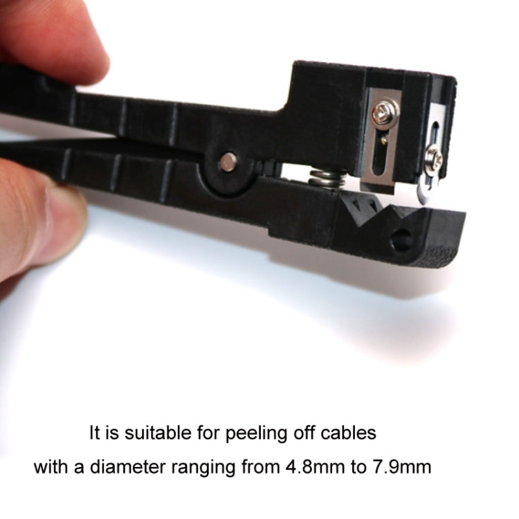 Komshine Horizontal Loose Tube Stripper Fiber Optic Cable Stripping Tool