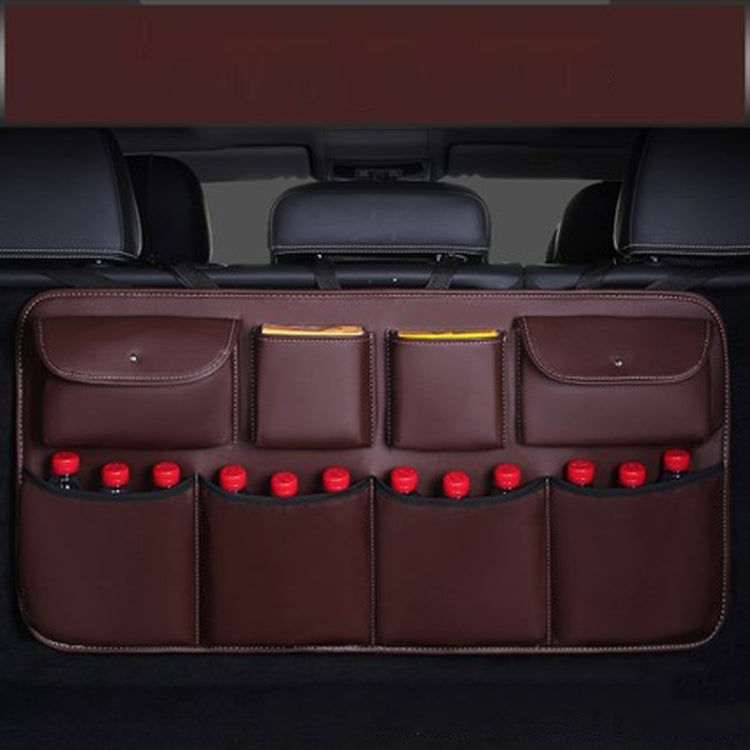 Car Trunk Leather Storage Bag Large Capacity Rear Seat Back Pouch ÎҵÄÉ̵ê