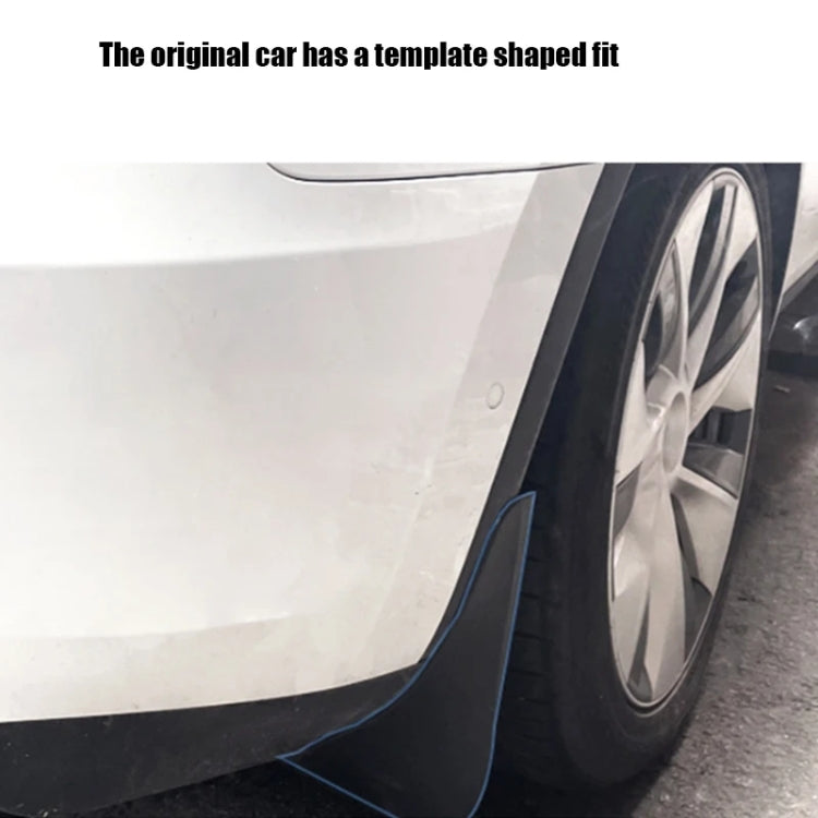 For Tesla Model Y Car Punch-Free Front And Rear Wheel Soft Rubber Mudguards ÎҵÄÉ̵ê