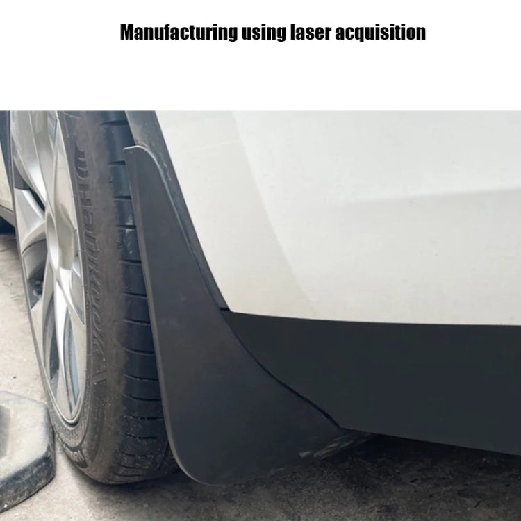 For Tesla Model Y Car Punch-Free Front And Rear Wheel Soft Rubber Mudguards ÎҵÄÉ̵ê