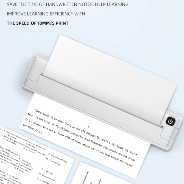 Small A4 Home Office Portable Inkless Printing Thermal Paper Reluova