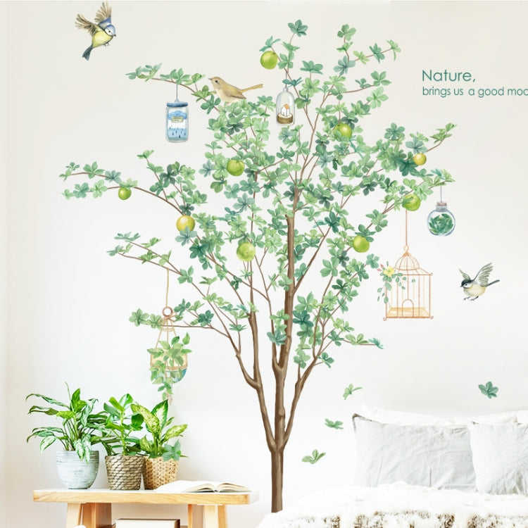 Plant Background Wall Stickers Living Room Sofa Decorative Decals My Store