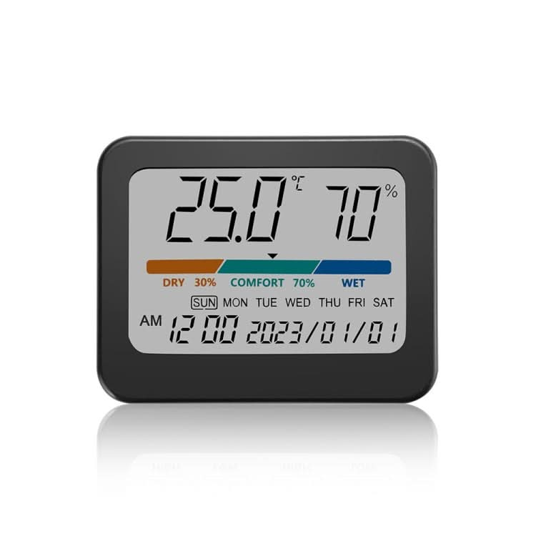 Indoor Temperature And Humidity Monitor Thermometer Hygrometer With Perpetual Calendar Reluova