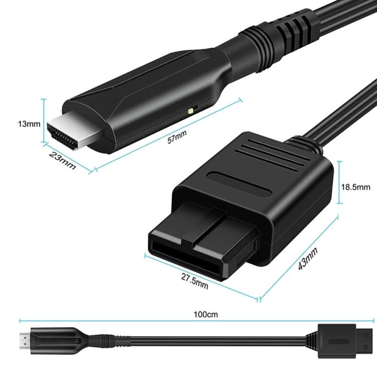 N64 To HDMI Converter For Nintendo Gamecube N64 / SNES / NGC Reluova