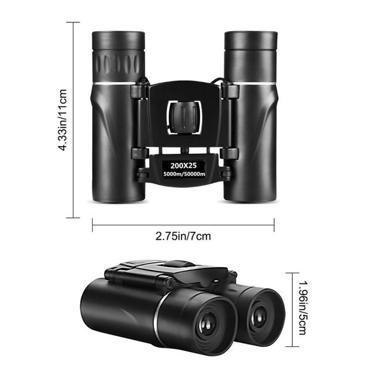 HD Powerful Folding Binoculars for Hunting Outdoor Camping Reluova