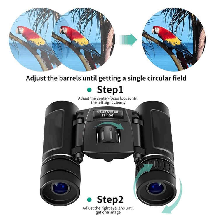 HD Powerful Folding Binoculars for Hunting Outdoor Camping Reluova