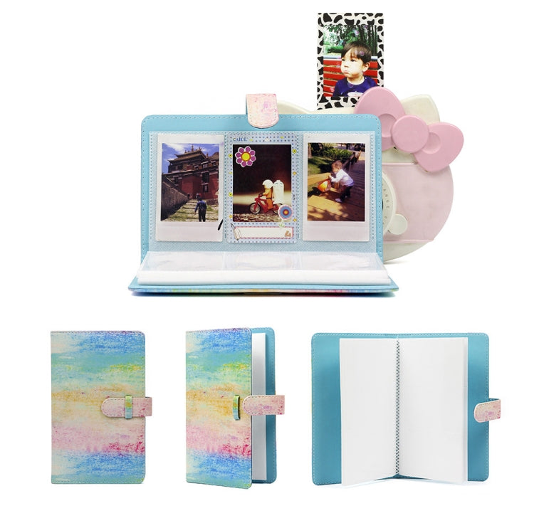 For Polaroid Mini11 3 Inch PU Photo Album Bank Card Stamp Storage Album