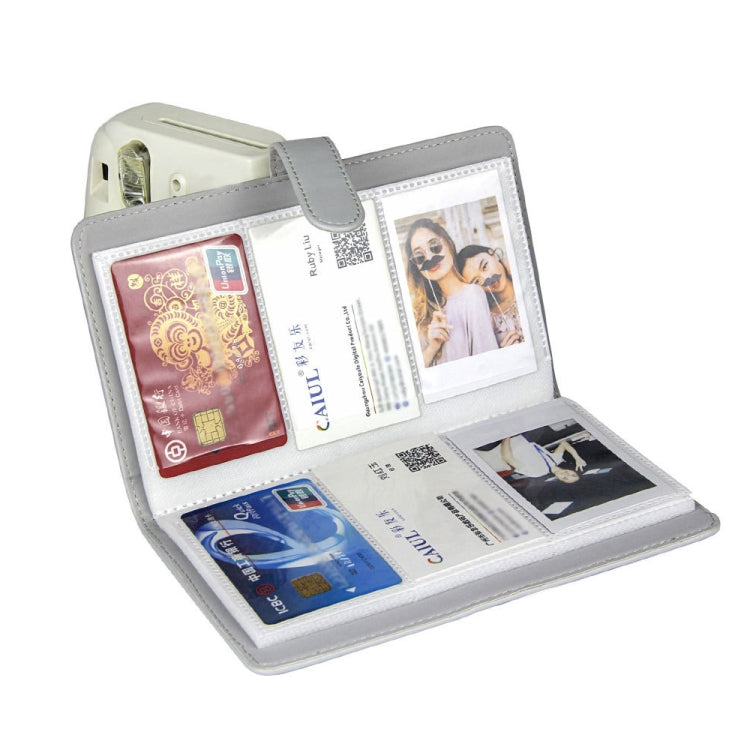 For Polaroid Mini11 3 Inch PU Photo Album Bank Card Stamp Storage Album My Store