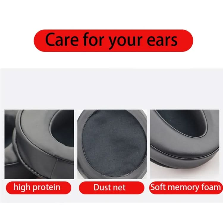 2pcs For Sennheiser HD4.50BTNC Wireless Headset Sponge Cover Replacement Earmuffs