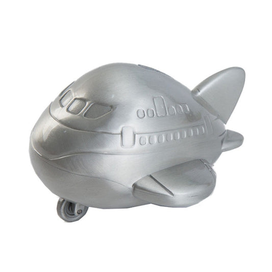 Zinc Alloy Coin Bank Metal Airplane Crafts Children Gifts My Store