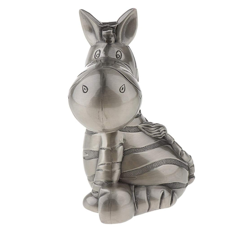 Cartoon Cute Horse Money Bank Metal Crafts Ornament Children Gift