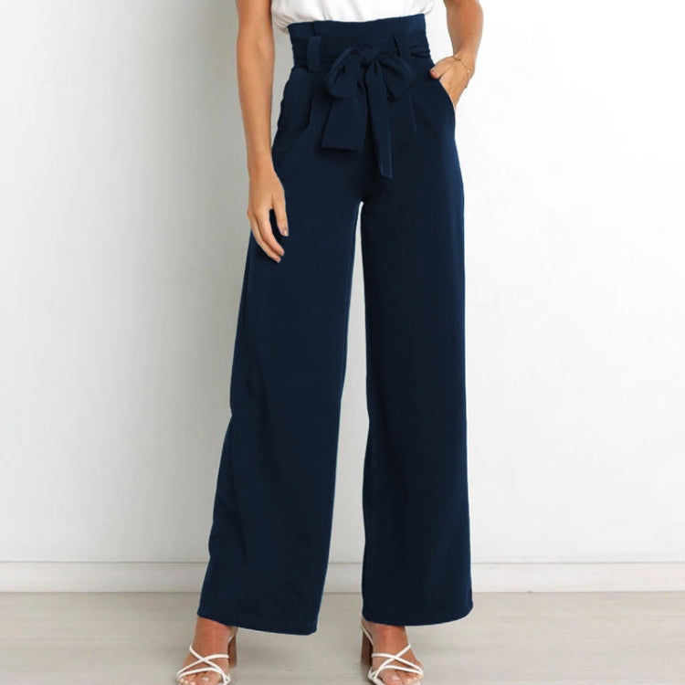 Women Suit Trousers Casual Versatile Wide Leg Trousers Temperament Commuter Pants