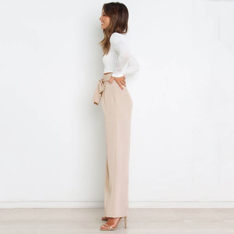 Women Suit Trousers Casual Versatile Wide Leg Trousers Temperament Commuter Pants