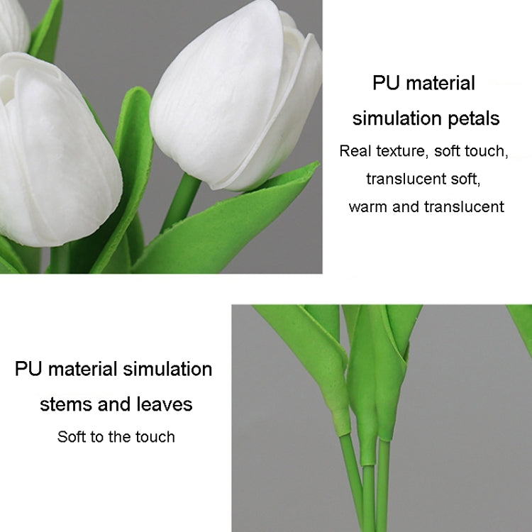 Tulip LED Night Light Indoor Decoration Sleeping Lamp Simulation Flower Ambient Light My Store