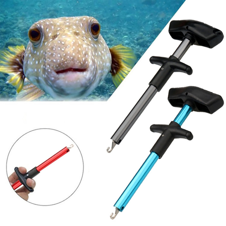 Aluminum Alloy Decoupler T-Shaped Fish Hook Remover Sea Fishing Equipment 24 X 7.5cm