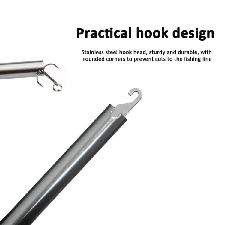 Aluminum Alloy Decoupler T-Shaped Fish Hook Remover Sea Fishing Equipment 24 X 7.5cm Reluova