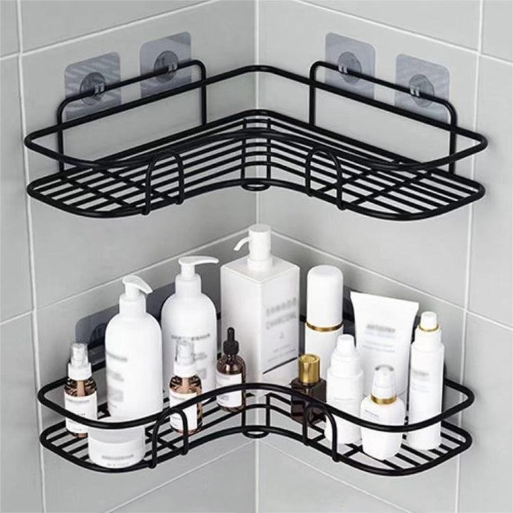 Punch-free Bathroom Triangle Storage Rack Multifunctional Wall Hanging Bracket Reluova