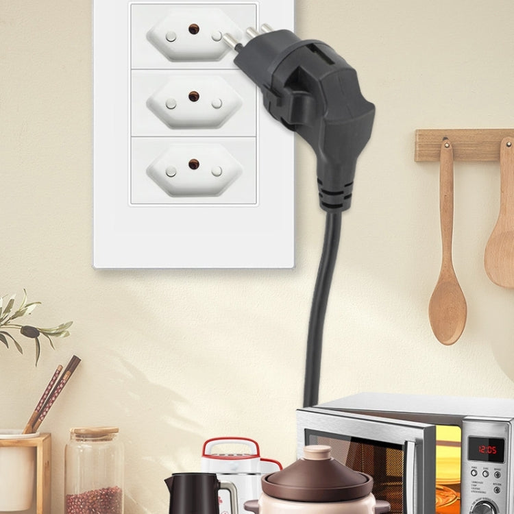 EU To Switzerland Convertible Plug With Ground Wire Travel Adaptor Reluova