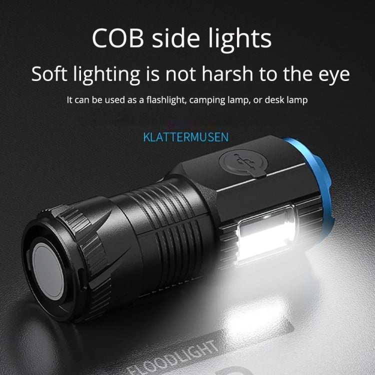 Mini Outdoor Dual Light Source Magnetic Hat Clip Multifunctional Portable Flashlight My Store