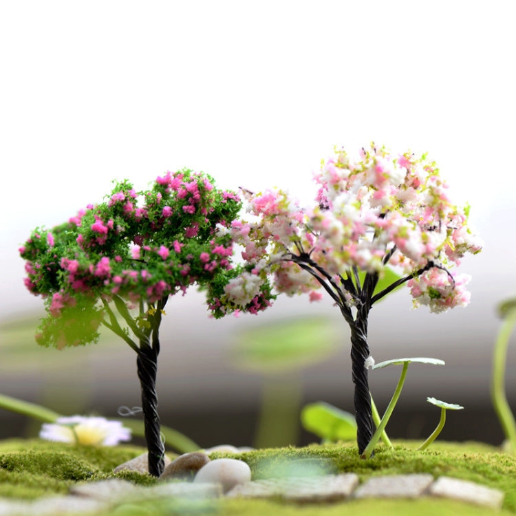 5pcs Micro Landscape Ornaments Simulated Christmas Trees Succulent Accessories Materials-Reluova